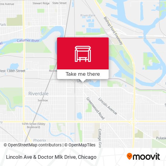 Lincoln Ave & Doctor Mlk Drive map