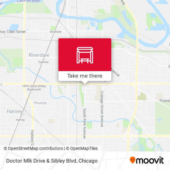 Doctor Mlk Drive & Sibley Blvd map