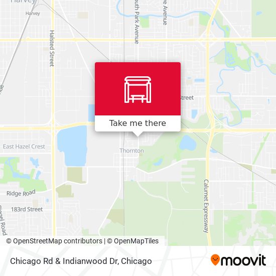 Chicago Rd & Indianwood Dr map