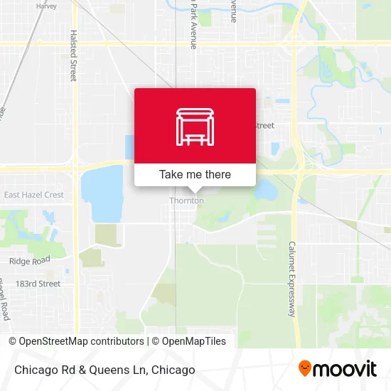 Chicago Rd & Queens Ln map
