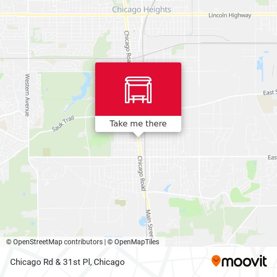 Chicago Rd & 31st Pl map