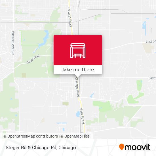 Mapa de Steger Rd & Chicago Rd