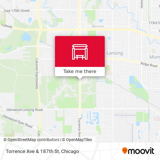 Torrence Ave & 187th St map