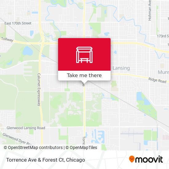 Mapa de Torrence Ave & Forest Ct