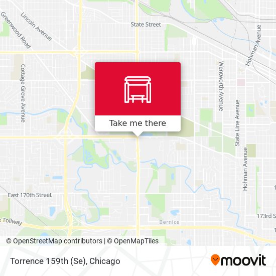 Torrence 159th (Se) map