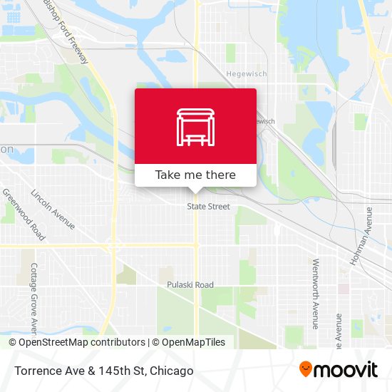 Torrence Ave & 145th St map