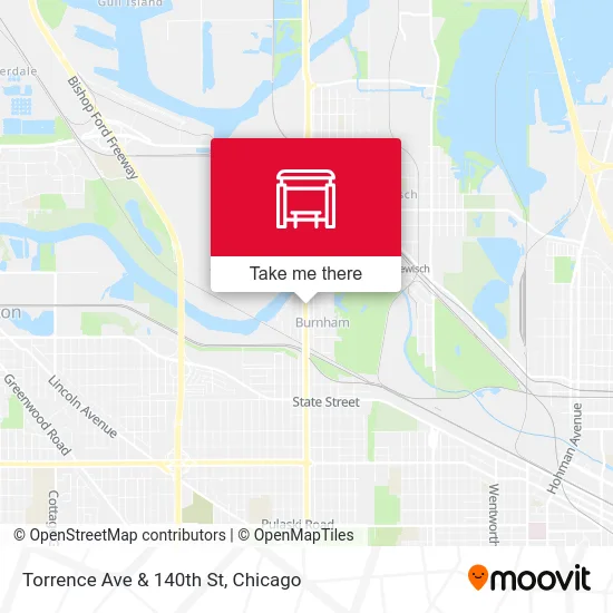 Torrence Ave & 140th St map