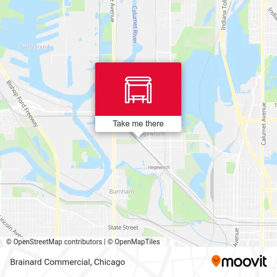 Brainard Commercial map