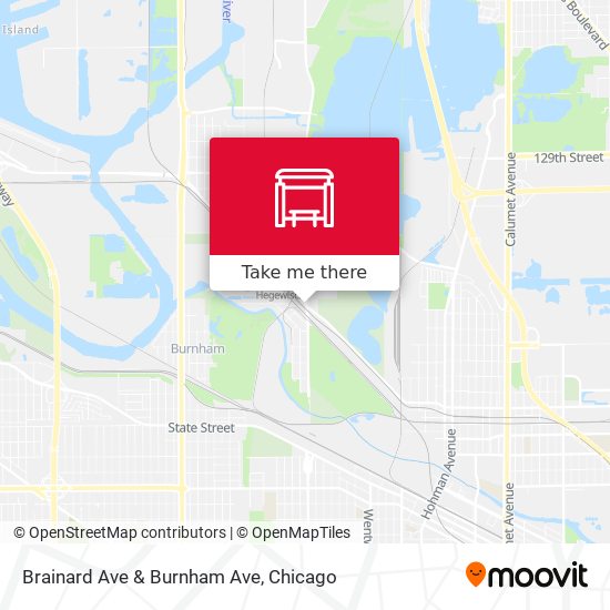 Brainard Ave & Burnham Ave map