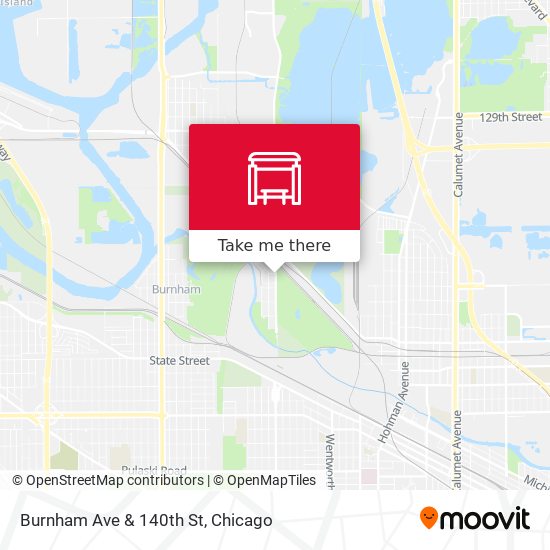 Burnham Ave & 140th St map