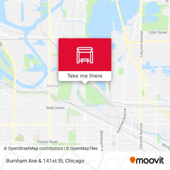 Burnham Ave & 141st St map