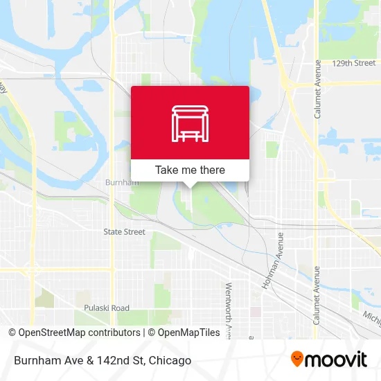 Burnham Ave & 142nd St map