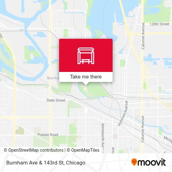 Burnham Ave & 143rd St map