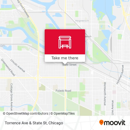 Torrence Ave & State St map