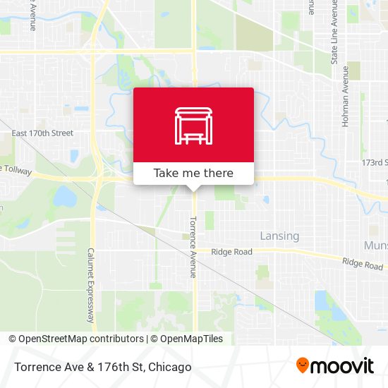 Torrence Ave & 176th St map