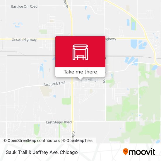 Mapa de Sauk Trail & Jeffrey Ave