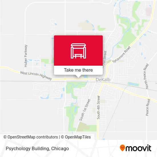 Psychology Building map
