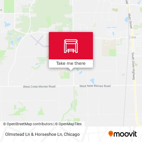 Mapa de Olmstead Ln & Horseshoe Ln