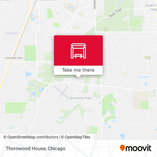 Thornwood House map