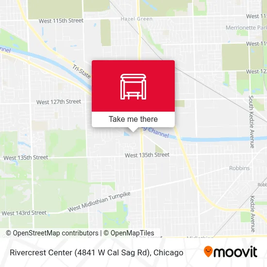 Rivercrest Center (4841 W Cal Sag Rd) map