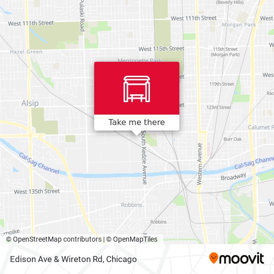 Mapa de Edison Ave & Wireton Rd