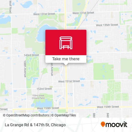 La Grange Rd & 147th St map