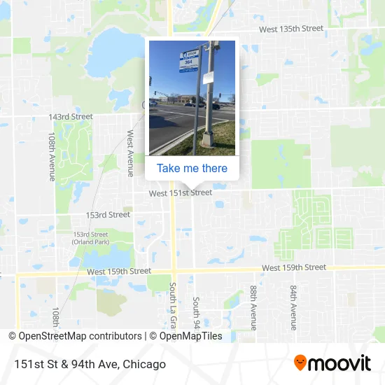 151st St & 94th Ave map