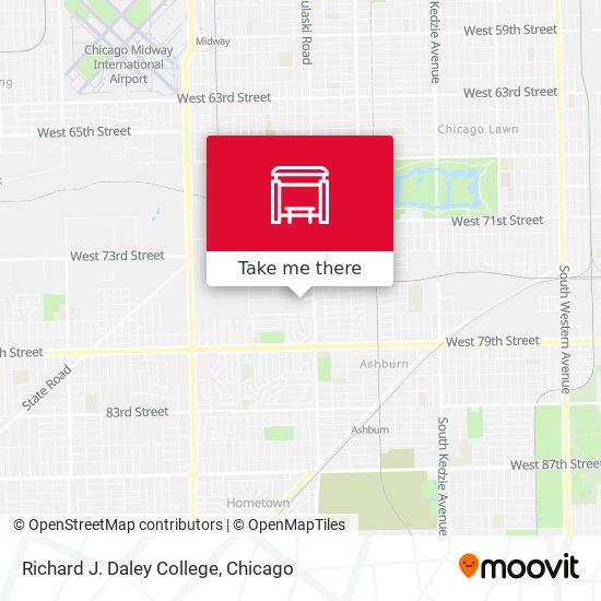 Richard J. Daley College map