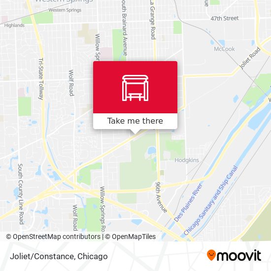 Mapa de Joliet/Constance