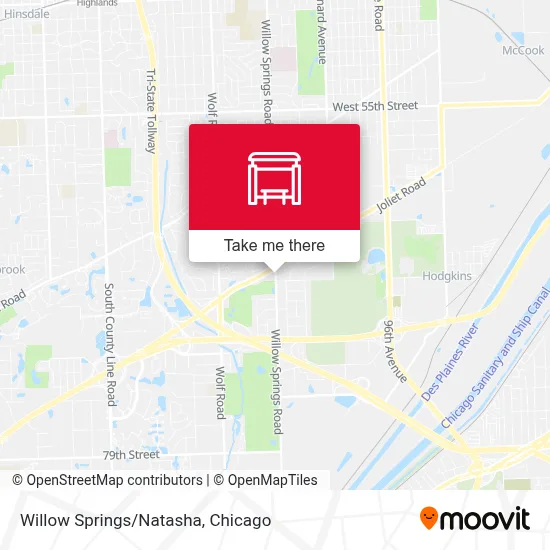 Willow Springs/Natasha map
