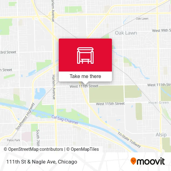 Mapa de 111th St & Nagle Ave
