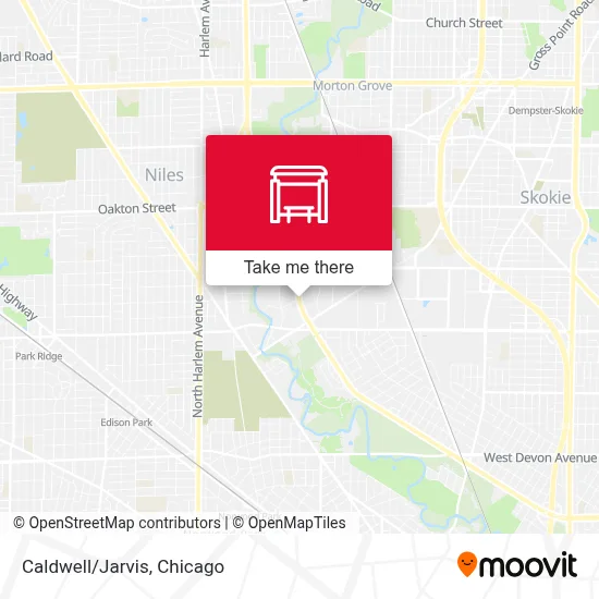 Caldwell/Jarvis map