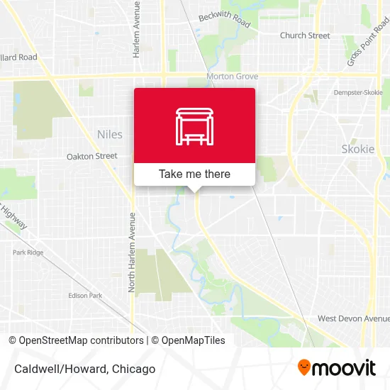 Caldwell/Howard map