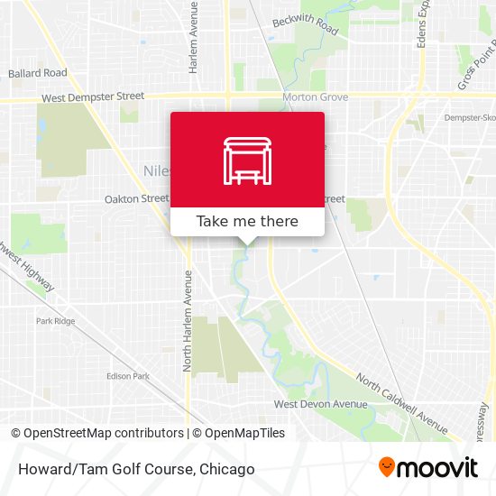 Mapa de Howard/Tam Golf Course