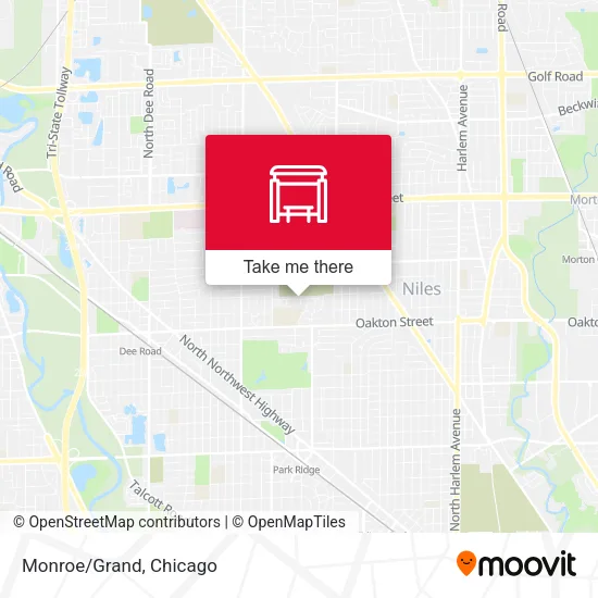Monroe/Grand map
