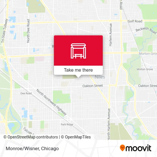 Monroe/Wisner map