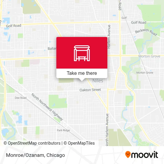 Monroe/Ozanam map