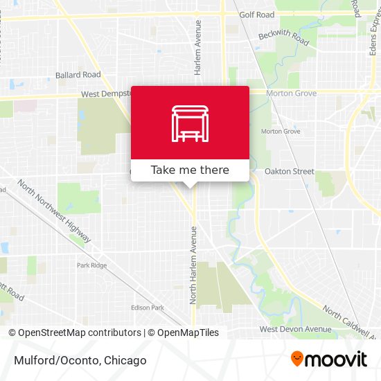 Mulford/Oconto map