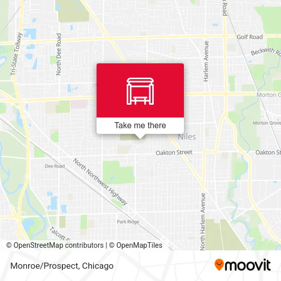 Monroe/Prospect map