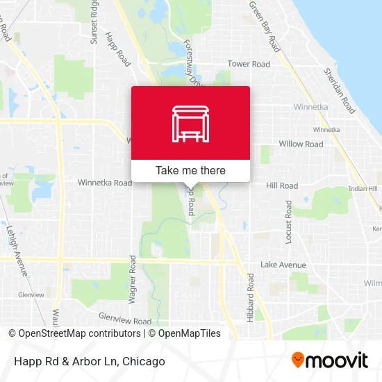 Happ Rd & Arbor Ln map