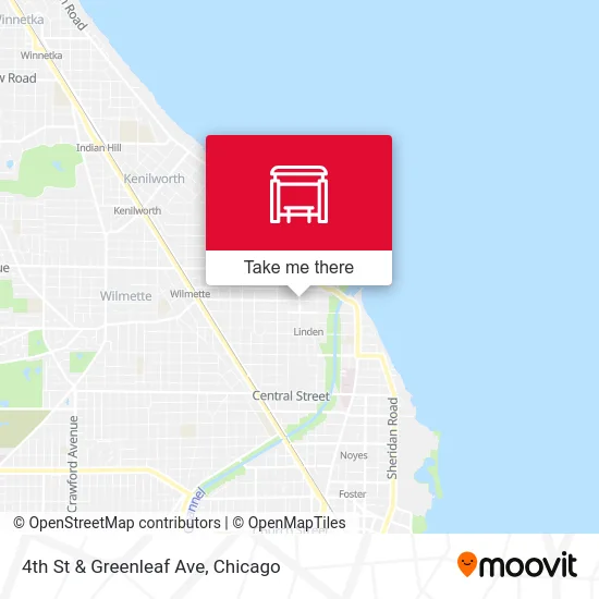 4th St & Greenleaf Ave map