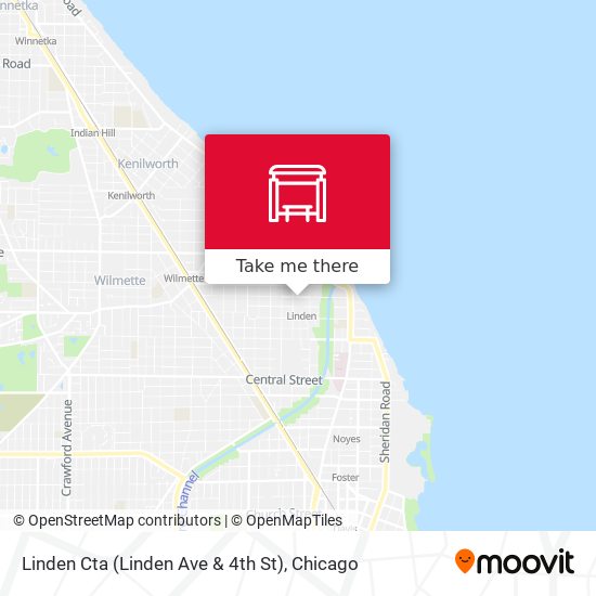 Linden Cta (Linden Ave & 4th St) map