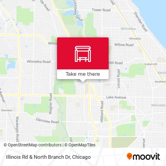 Mapa de Illinois Rd & North Branch Dr