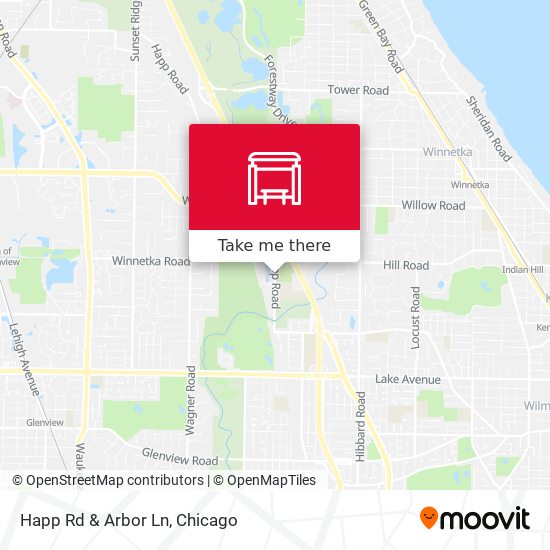 Mapa de Happ Rd & Arbor Ln