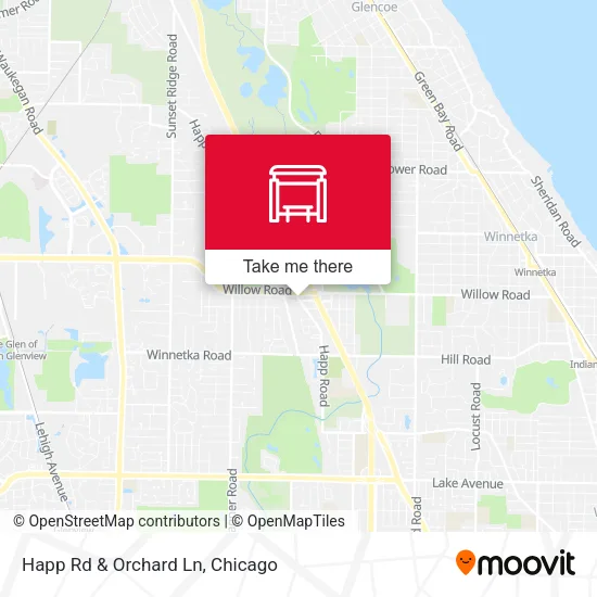 Happ Rd & Orchard Ln map