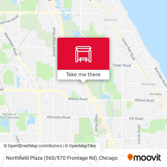 Northfield Plaza (560 / 570 Frontage Rd) map