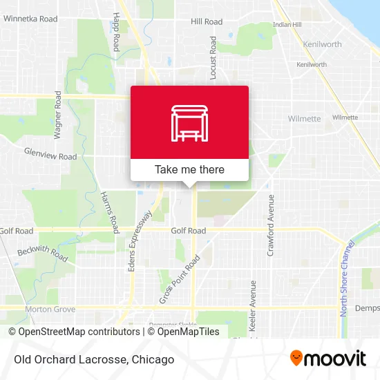 Old Orchard Lacrosse map