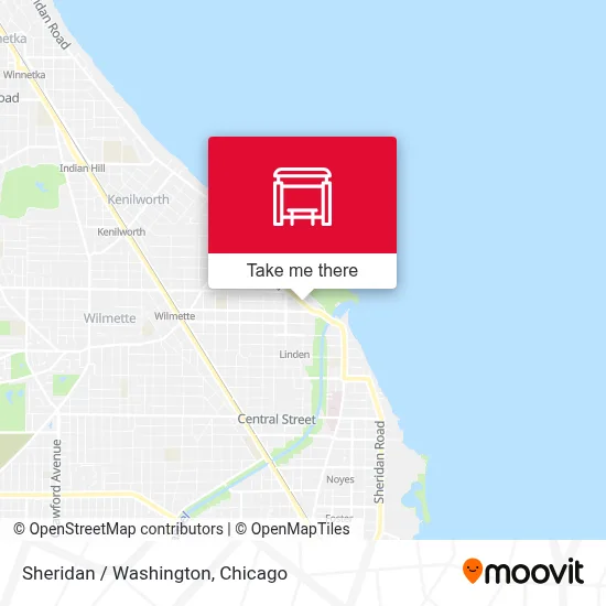 Sheridan / Washington map