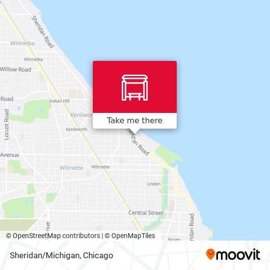 Sheridan/Michigan map