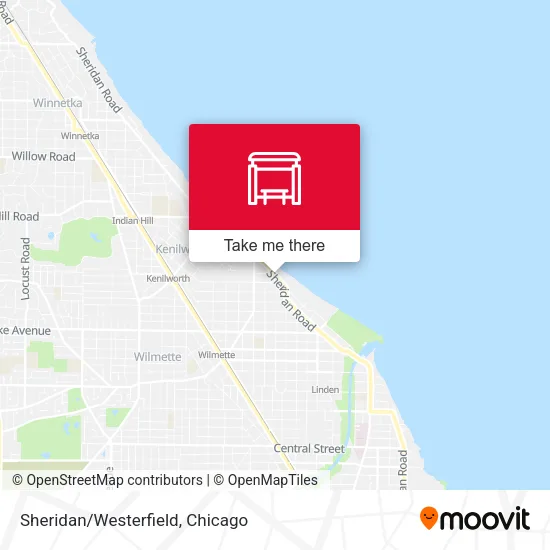 Sheridan/Westerfield map